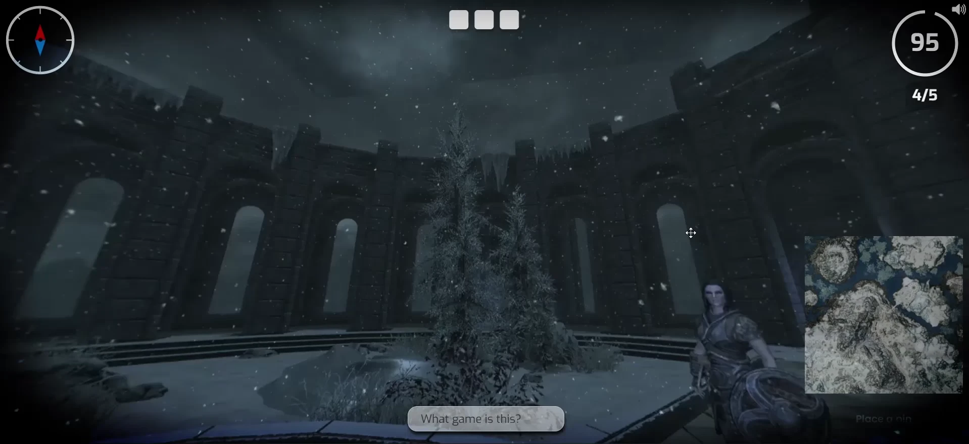 Background video showing players on Minimapperz